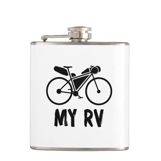 Bikepacking, My Recreational Vehicle Flask (Front)