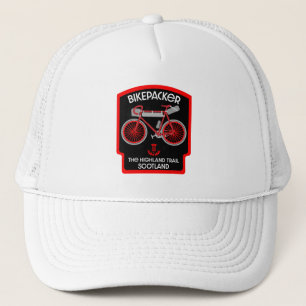 Bikepacking The Highland Trail Scotland Trucker Hat