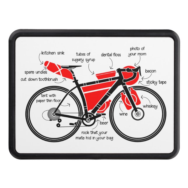 Bikepacking Tow Hitch Cover (Front)