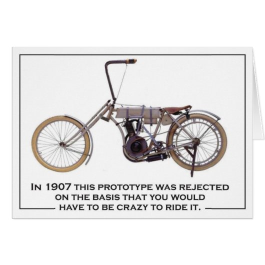 Biker 1907 chopper cards (Front Horizontal)