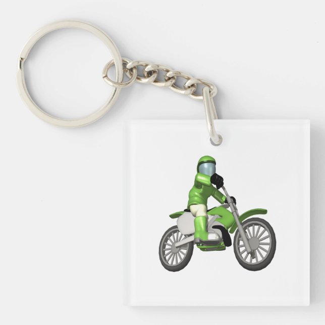 Biker 3 keychain (Front)