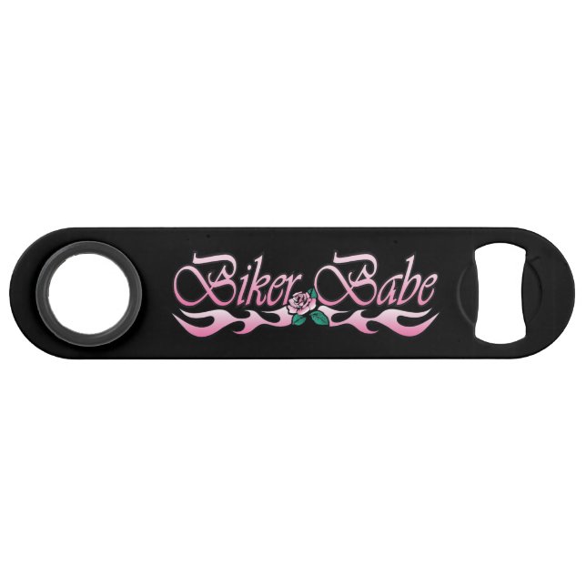 Biker Babe Bar Key (Back Horizontal)