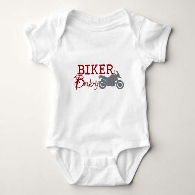 Biker Baby Bodysuit (Front)