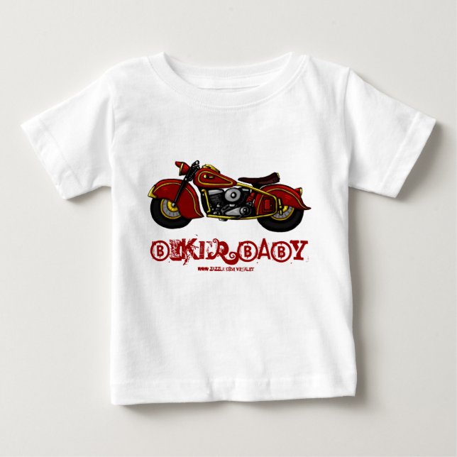 Biker baby funny t-shirt (Front)