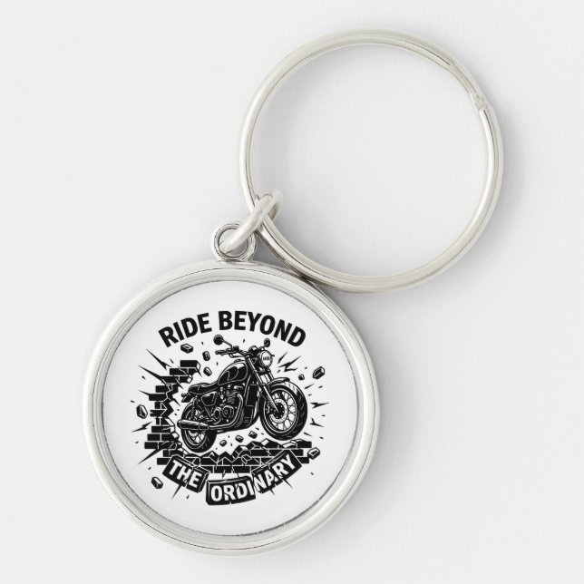 Biker Beyond Limits Ride Keychain (Front)
