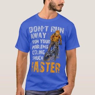 Biker Bicycle Cycling Cycle Rider Bike Ride 182 T-Shirt