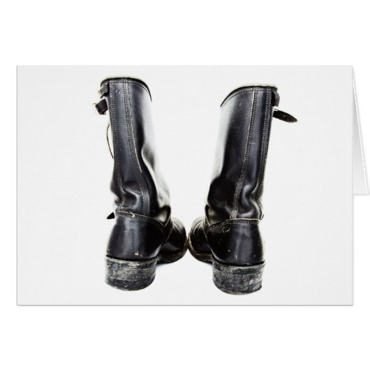 Biker Boots 2 Cards (Front Horizontal)