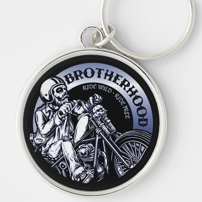 Biker Brotherhood  Key Chain (Front)