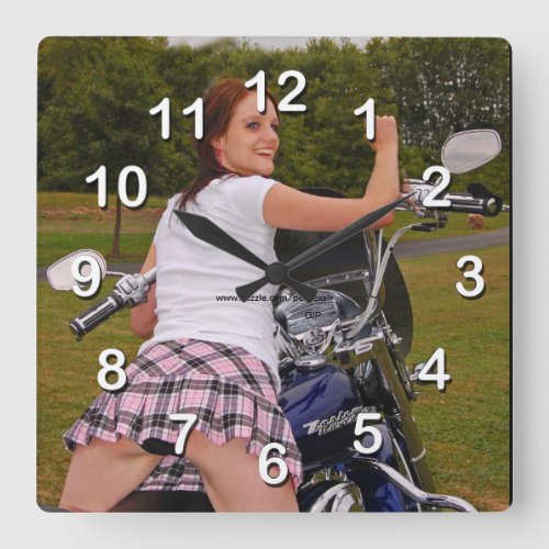 Biker Chic_Wall Clock