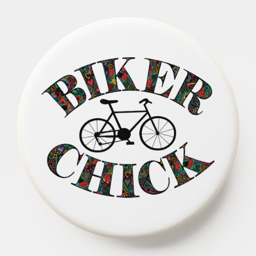 Biker Chick Bike PopSocket