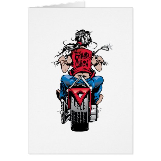 Biker Chick Cards (Front)