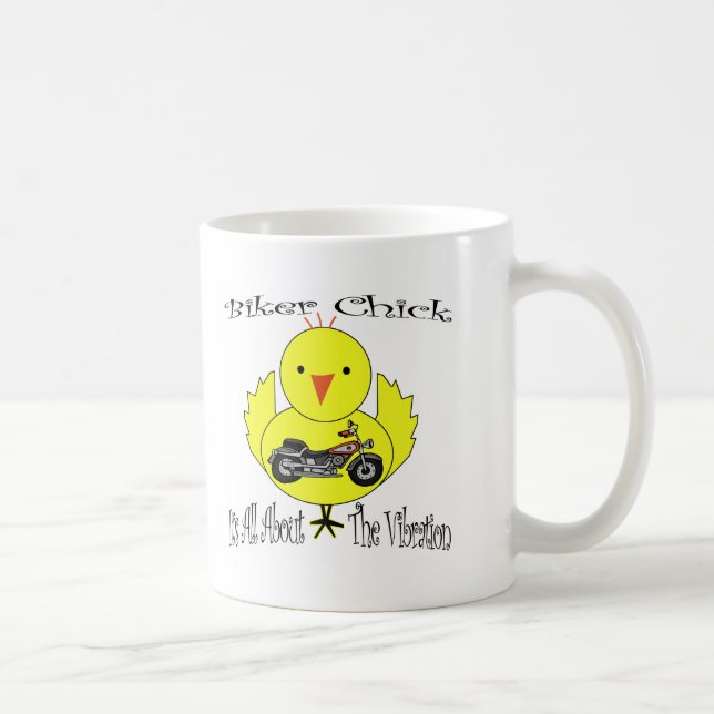 Biker Chick Coffee Mug (Right)