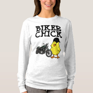 BIKER CHICK, Motorcycle T-shirts for Women
