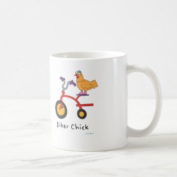 Biker Chick Mug by ChickinBoots at Zazzle