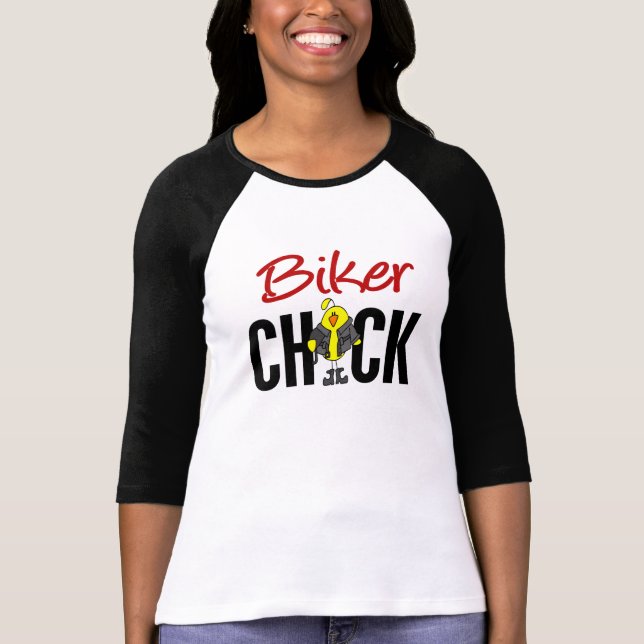 Biker Chick T-Shirt (Front)