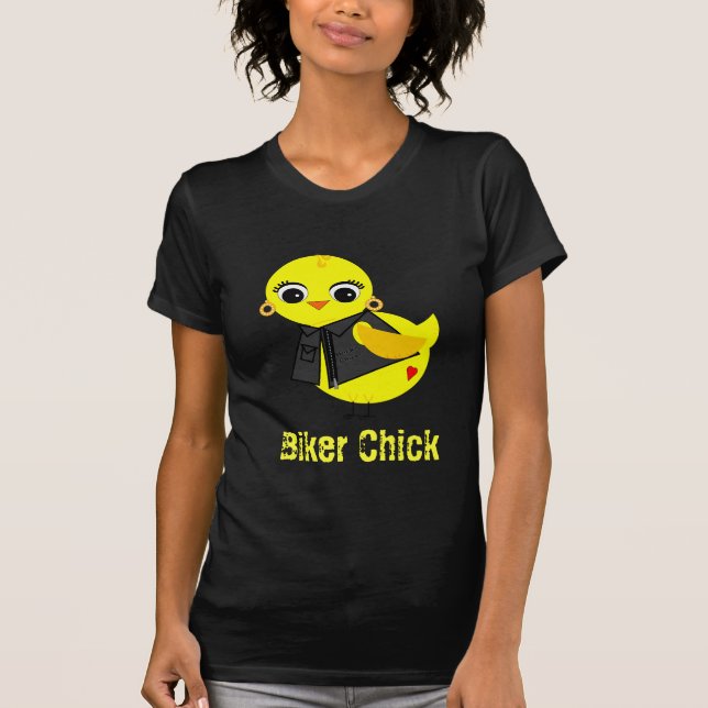 Biker Chick T-Shirt (Front)