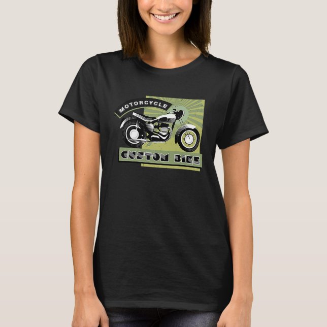 Biker Clothing Ride Legendary Motorcycles T-Shirt (Front)