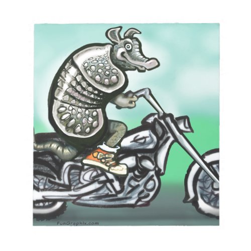 Biker Club Dillo Notepad