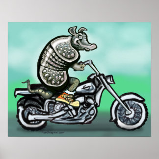 Biker Club Dillo Poster