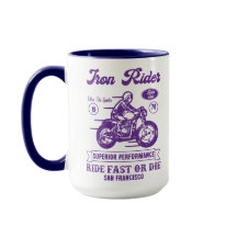 Biker Club Style Iron Rider