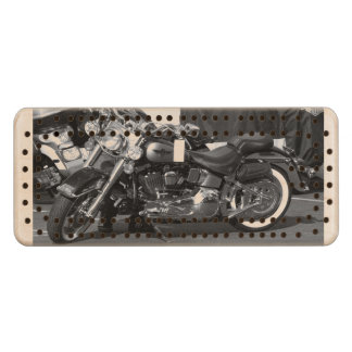 Biker Cribbage Board