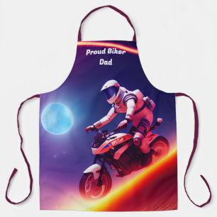 Biker Dad Apron - Cool & Personalized Father’s Day