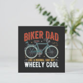 Biker Dad Like A Normal Dad But Wheely Cool (Standing Front)