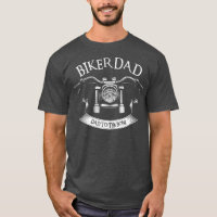 Biker Dad Motorcycle Dad To The Bone Fathers Day