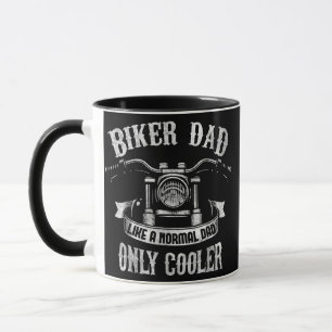 Biker Dad Motorcycle Father's Day  Mug