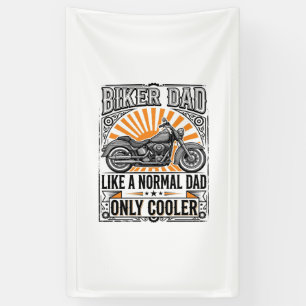 Biker Dad Vintage Motorcycle Vector Design_1 Banner