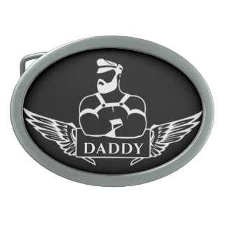 Biker Daddy  Belt Buckle