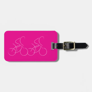 Biker freak luggage tag