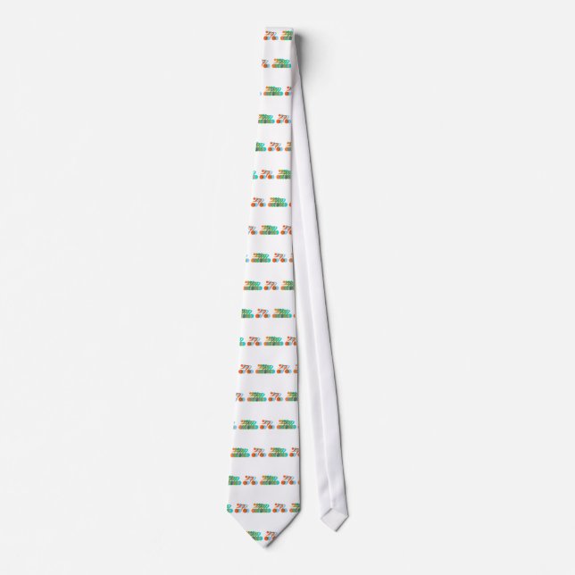 Biker freak neck tie (Front)