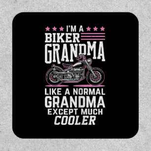 Biker Grandma - Motorbike Grandma Biker Grandma Patch