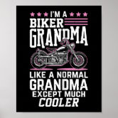 Vintage Biker Outlaw Motorcycle & Sidecar Poster | Zazzle