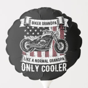 Biker Grandpa Ride Motorcycles Motorcycle Lovers R Balloon