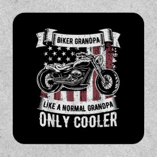Biker Grandpa Ride Motorcycles Motorcycle Lovers R Patch