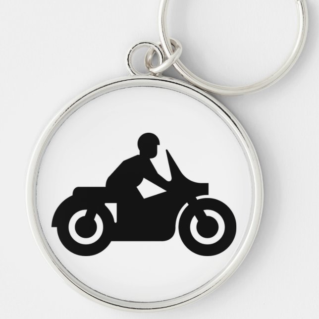 BIKER GUY KEYCHAIN (Front)