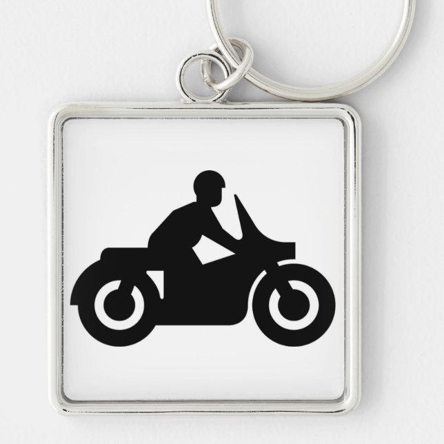 BIKER GUY KEYCHAIN (Front)