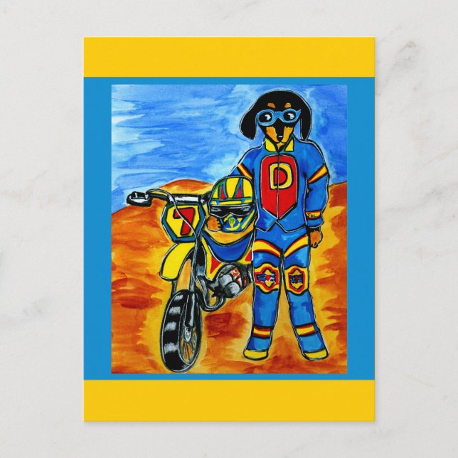 Biker Joanne Postcard (Front)