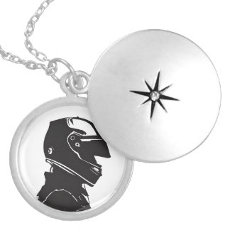 Biker Locket - Motorcycle Lovers Necklace