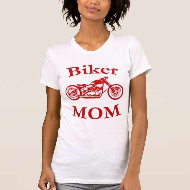 Biker Mom T-Shirt (Front)