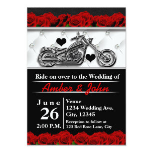 Biker Wedding Invitations 10