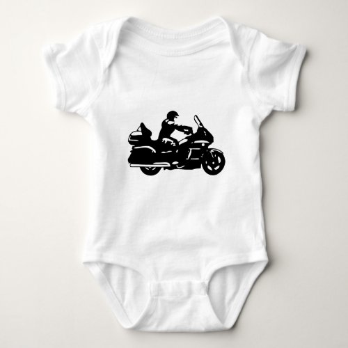 biker motorcycle moto goldwing baby bodysuit