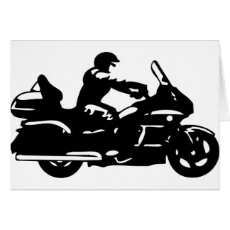 biker motorcycle moto goldwing cards