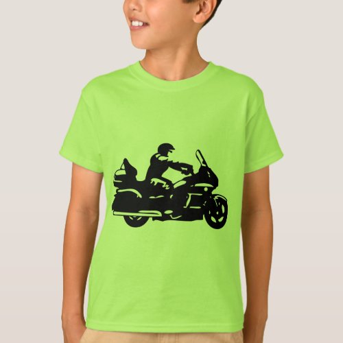 biker motorcycle moto goldwing T_Shirt