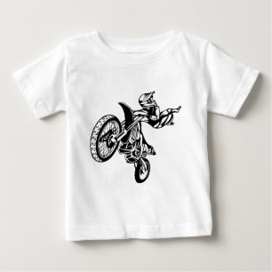 Biker Motorcycle Motocross Baby T-Shirt