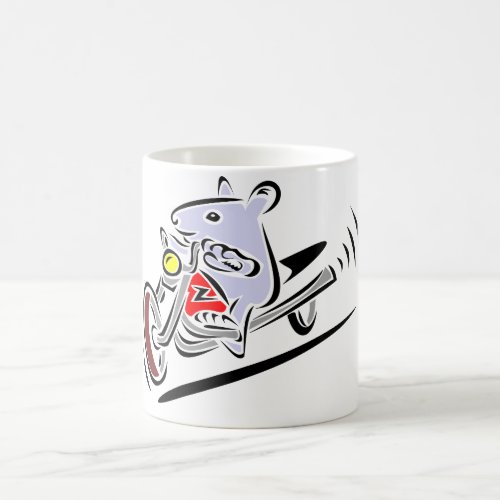 Biker Rat Coffee Mug