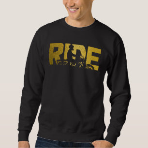 Biker RIDE Motorcycle Sweatshirt