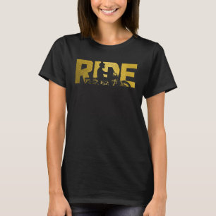 Biker RIDE Motorcycle T-Shirt